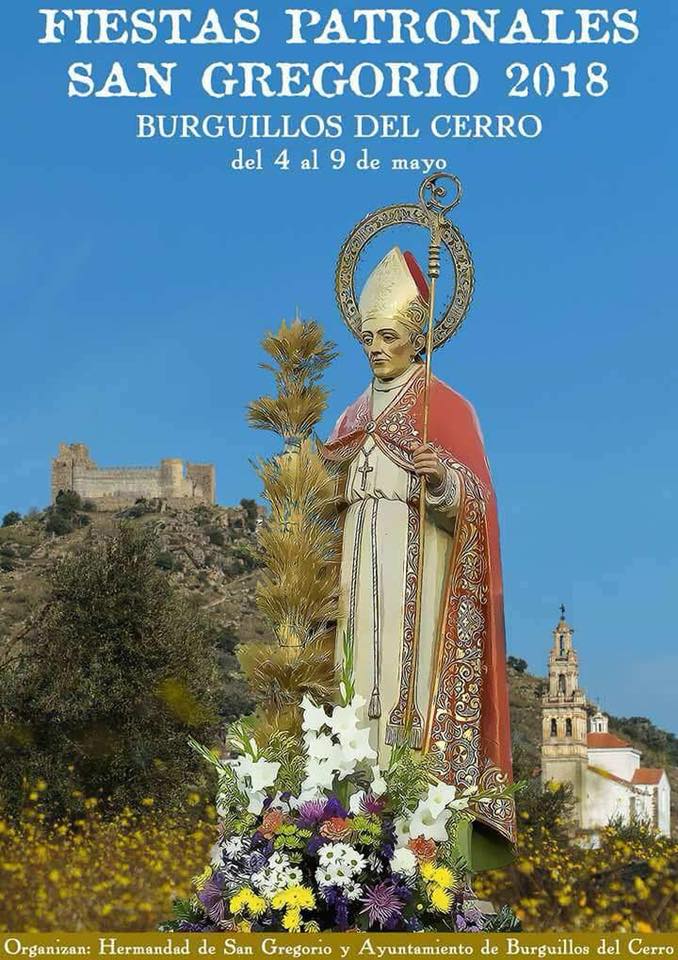Fiestas en honor a San Gregorio Ostiense 2018 Burguillos del Cerro